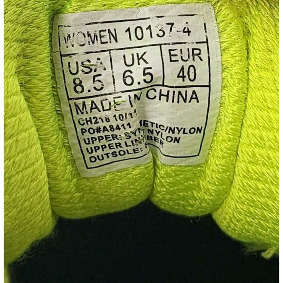 Women’s Saucony Triumph 9 Power Grid runners green blue size 8.5 - Picture 13 of 13